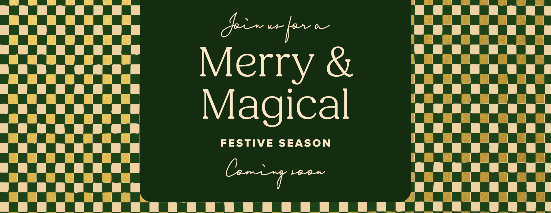 Christmas menu at The Albany