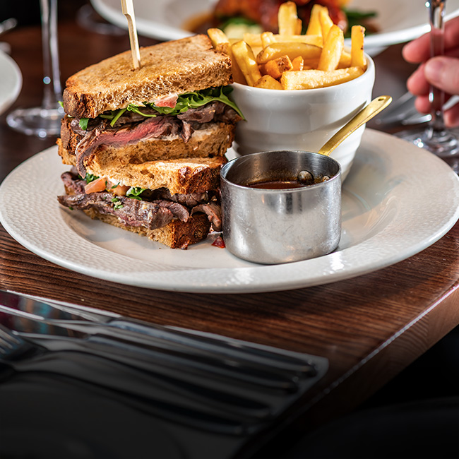 Brunch menu at The Albany