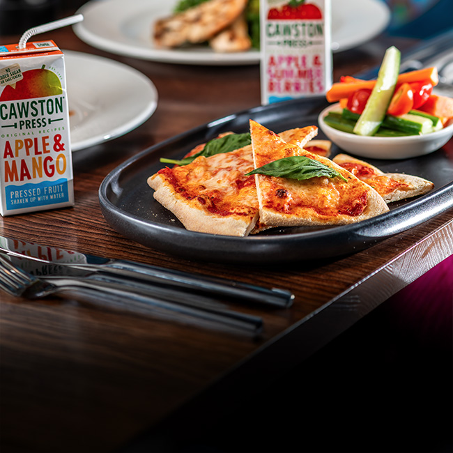 Children's menu at The Albany