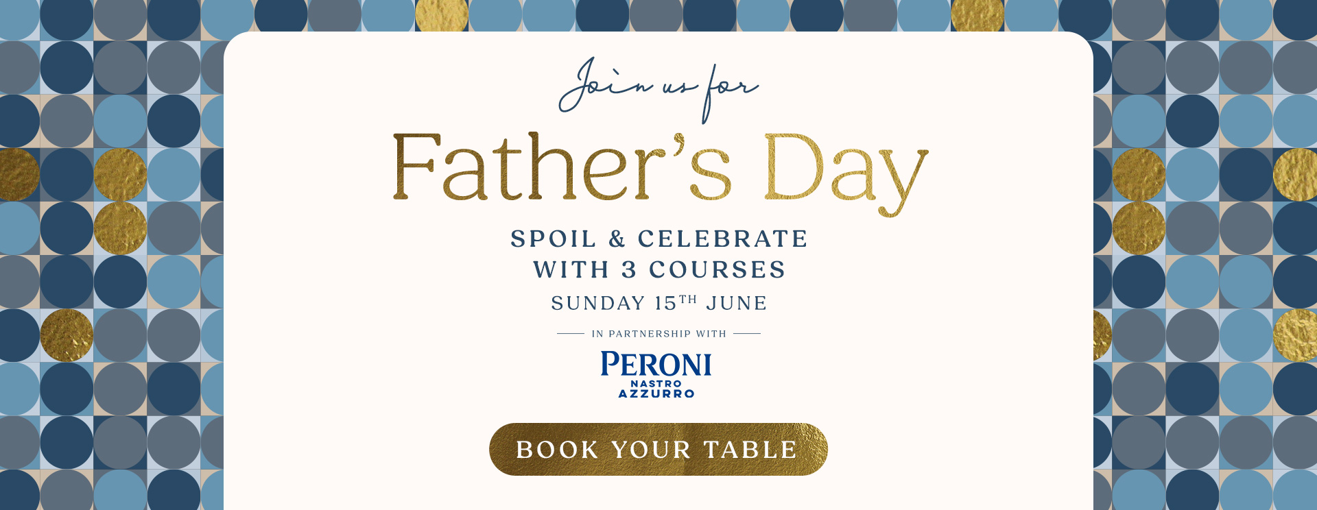 Father’s Day menu Thames Ditton