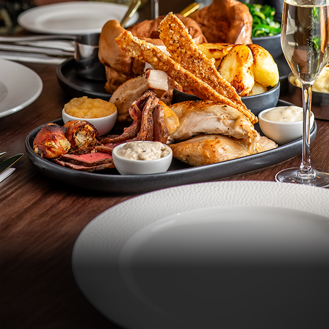 Sunday menu at The Albany