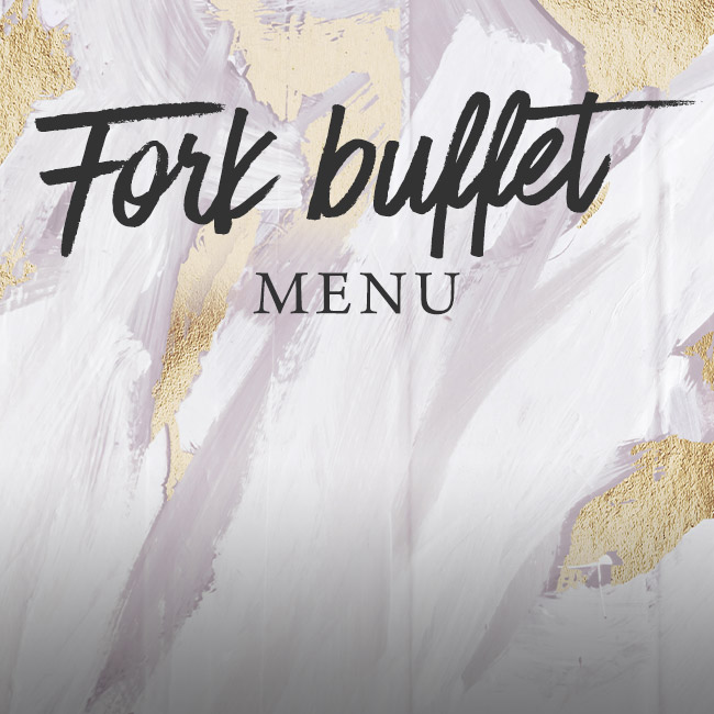 Fork buffet menu at The Albany