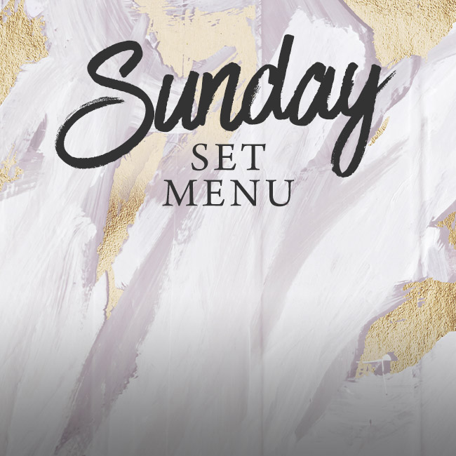 Sunday set menu at The Albany